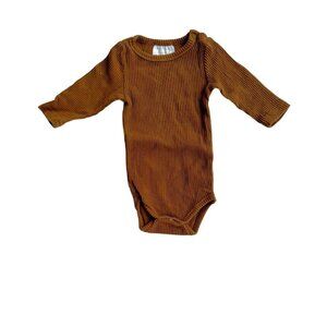 Mebie Baby Ribbed Bodysuit // 3-6 Mo